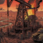 Gambar hanya ilustrasi, dampak kerusakan lingkungan yang di sebabkan oleh ilegal drilling