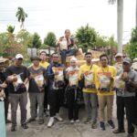 Komitmen Nyata, PT Pusri Bagikan 28 Ribu Paket Sembako Gratis untuk Warga