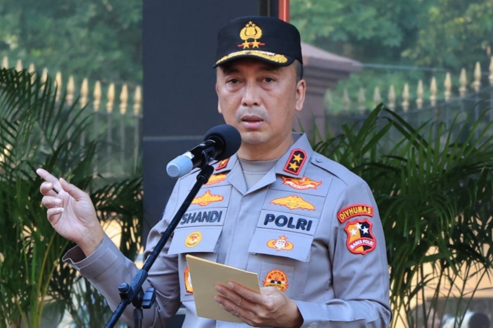Kapolda Sumsel, Irjen Pol Sandi Nugroho, SIK