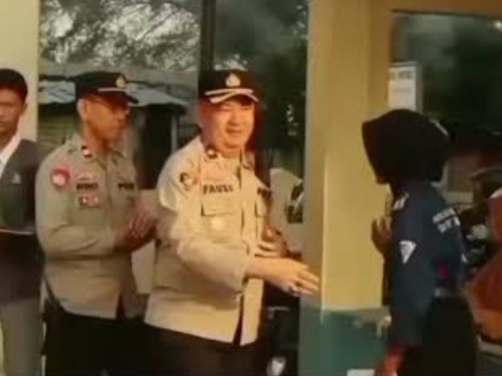 Kapolsek Ilir Barat 1, Kompol Fauzi Saleh, SH MM, MH 