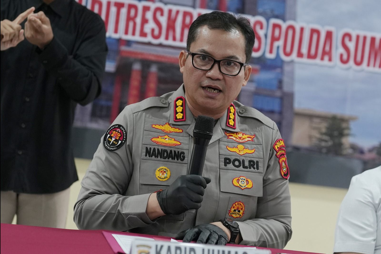 Kabid Humas Polda Sumsel, Kombes Pol Nandang Wijaya Muk'min, SIK