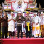 Kapolda Sumsel, Irjen Pol Sandi Nugroho bersama Forkopimda Sumsel Hadiri Dharma Santi 2026, Kamis (2/4/26). Fhoto: Istimewa