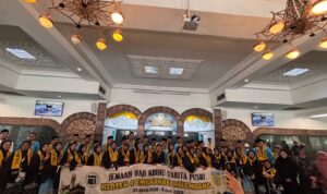 KBIH Varita Pusri Lepas 49 Jemaah Haji Kloter 4