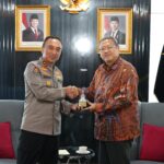 Kapolda Sumsel, Irjen Pol Sandi Nugroho, terima kunjungan Perwakilan BPK RI wilayah Sumsel, Kamis (30/4/26). Fhoto: Istimewa