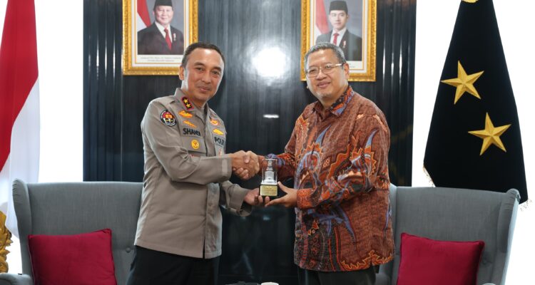 Kapolda Sumsel, Irjen Pol Sandi Nugroho, terima kunjungan Perwakilan BPK RI wilayah Sumsel, Kamis (30/4/26). Fhoto: Istimewa