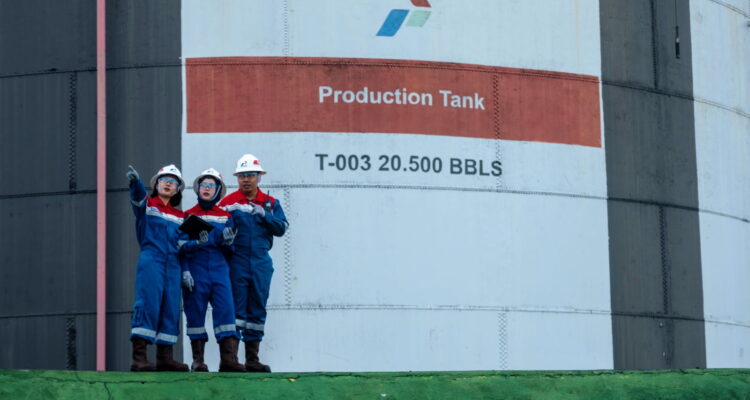 Sukses Bor Sumur MJ-169, Pertamina EP Zona 4 Temukan Cadangan Minyak Baru di Muba. Fhoto: Istimewa