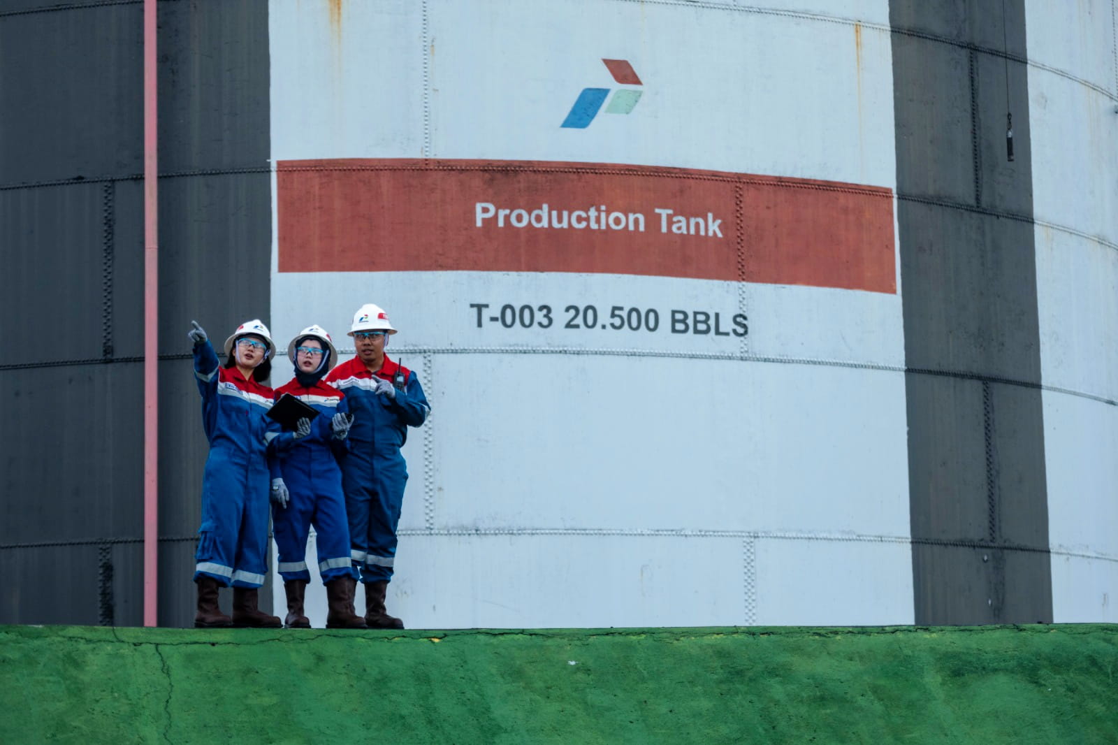 Sukses Bor Sumur MJ-169, Pertamina EP Zona 4 Temukan Cadangan Minyak Baru di Muba. Fhoto: Istimewa