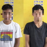 Polisi tangkap Dua orang pengedar berinisial AD dan AG, asal Tanjung Raja, Ogan Ilir. Fhoto: istimewa