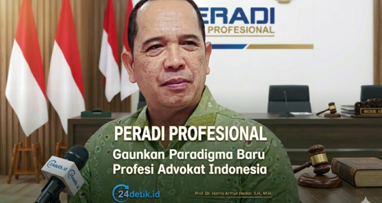 Ketua DPN PERADI PROFESIONAL, Prof Dr. Harris Arthur Hedar, SH MH