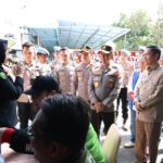 Irjen Pol Sandi Nugroho didampingi Kapolrestabes Palembang, Kombes Pol Sonny Mahar Budi Adityawan, dan Wako Palembang, Ratu Dewa saat meresmikan Kedai ADO Presisi, Selasa (5/5/26). Fhoto: Istimewa