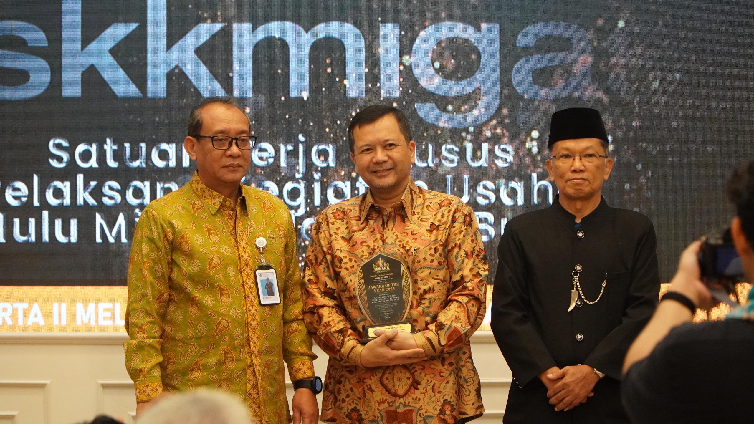 Tata Kelola Anggaran Terbaik, SKK Migas Raih “Jawara Of The Year 2025”