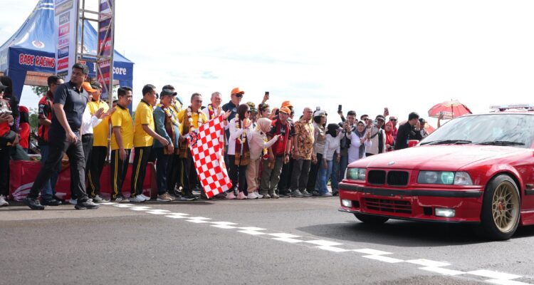 Kapolda Sumsel, Irjen Pol Sandi Nugroho, Buka Final Kejurnas Motoprix 2026 di Lahat