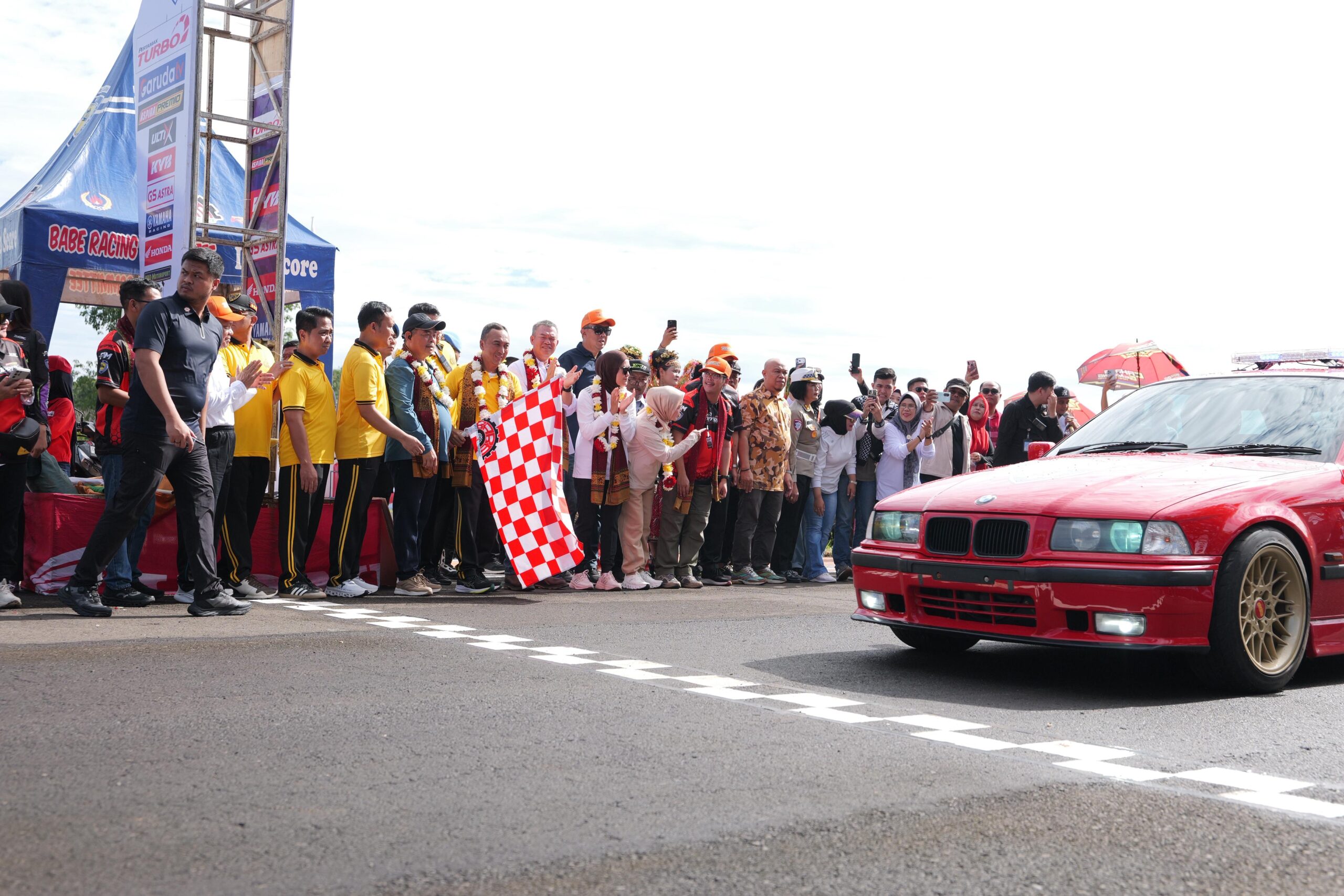 Kapolda Sumsel, Irjen Pol Sandi Nugroho, Buka Final Kejurnas Motoprix 2026 di Lahat