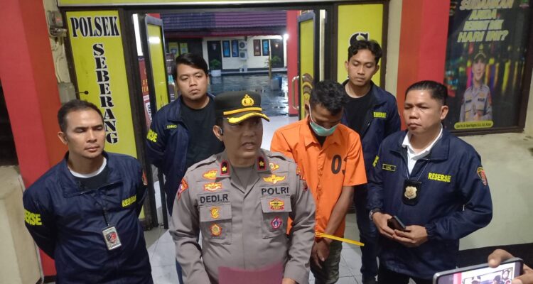 Kapolsek SU II, Kompol Dedi Rahmad Hidayat, S.H, saat gelar konferensi pers dengan awak media, Kamis (21/5/26). Fhoto: Istimewa