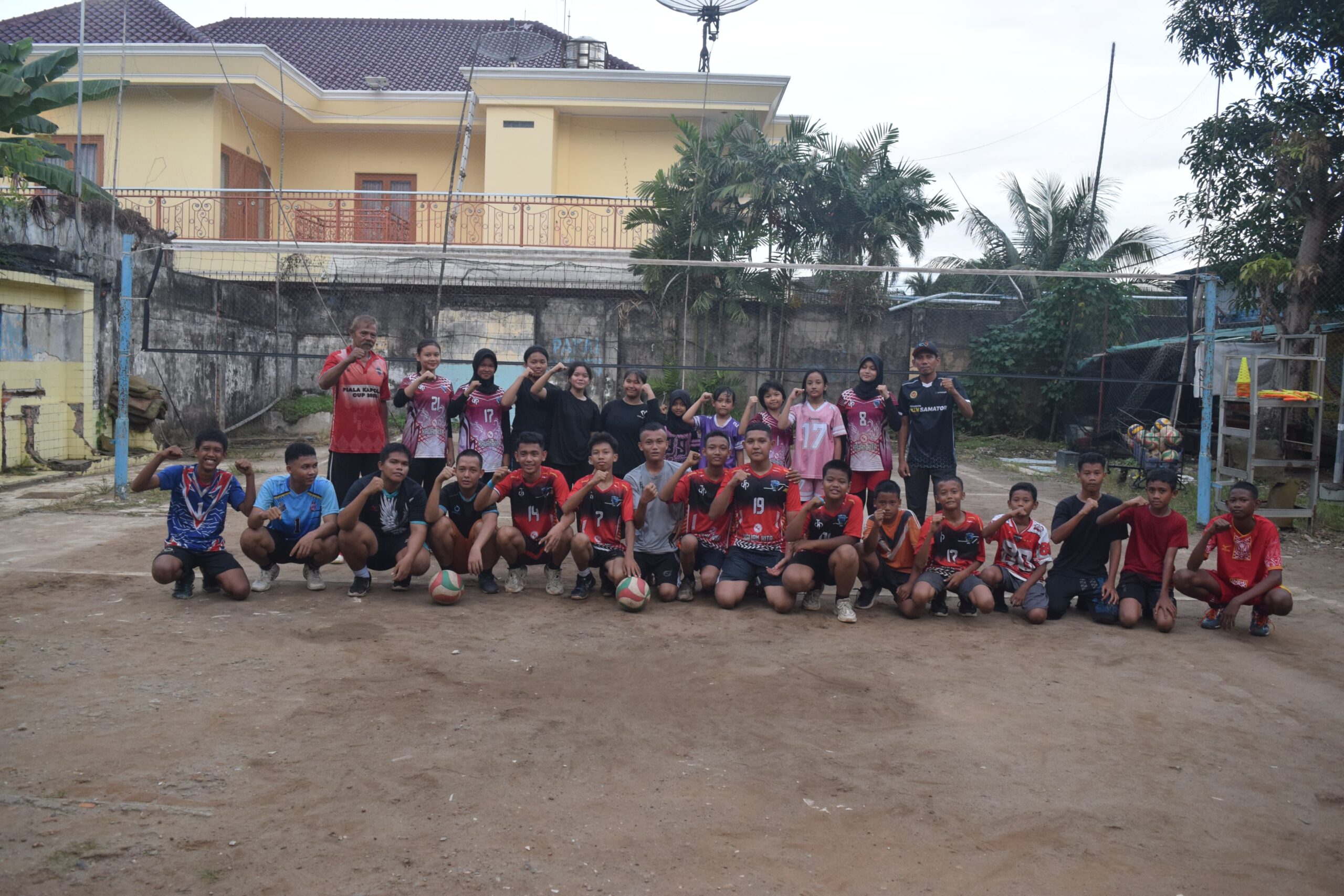 Klub bola voli Tunas Inti Sriwijaya. Fhoto: Istimewa
