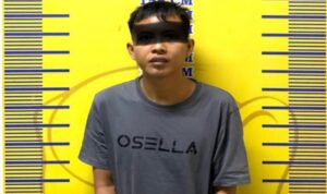 Tersangka berinisial Alindra alias Alin (26), yang juga merupakan Daftar Pencarian Orang (DPO) Polres Ogan Ilir. Fhoto: Istimewa