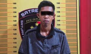 Pelaku J (35), yang merupakan suami korban, Jum'at (15/5/26). Fhoto: Istimewa
