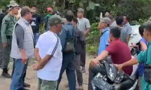 Satgas Gabungan Dikepung Puluhan Orang di Hutan Muba, Jum'at (19/6/26). Fhoto: Istimewa