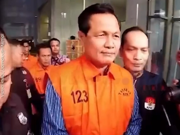 Bupati Muara Enim Edison dan Keponakannya Resmi Jadi Tersangka KPK, Selasa (9/6/26). Fhoto: Istimewa