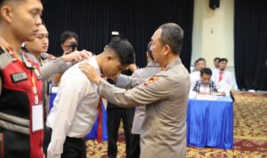 Kapolda Sumsel, Irjen Pol Sandi Nugroho saat membuka Praops Senpi Ilegal tahun 2026, Kamis (11/6/26). Fhoto: Istimewa