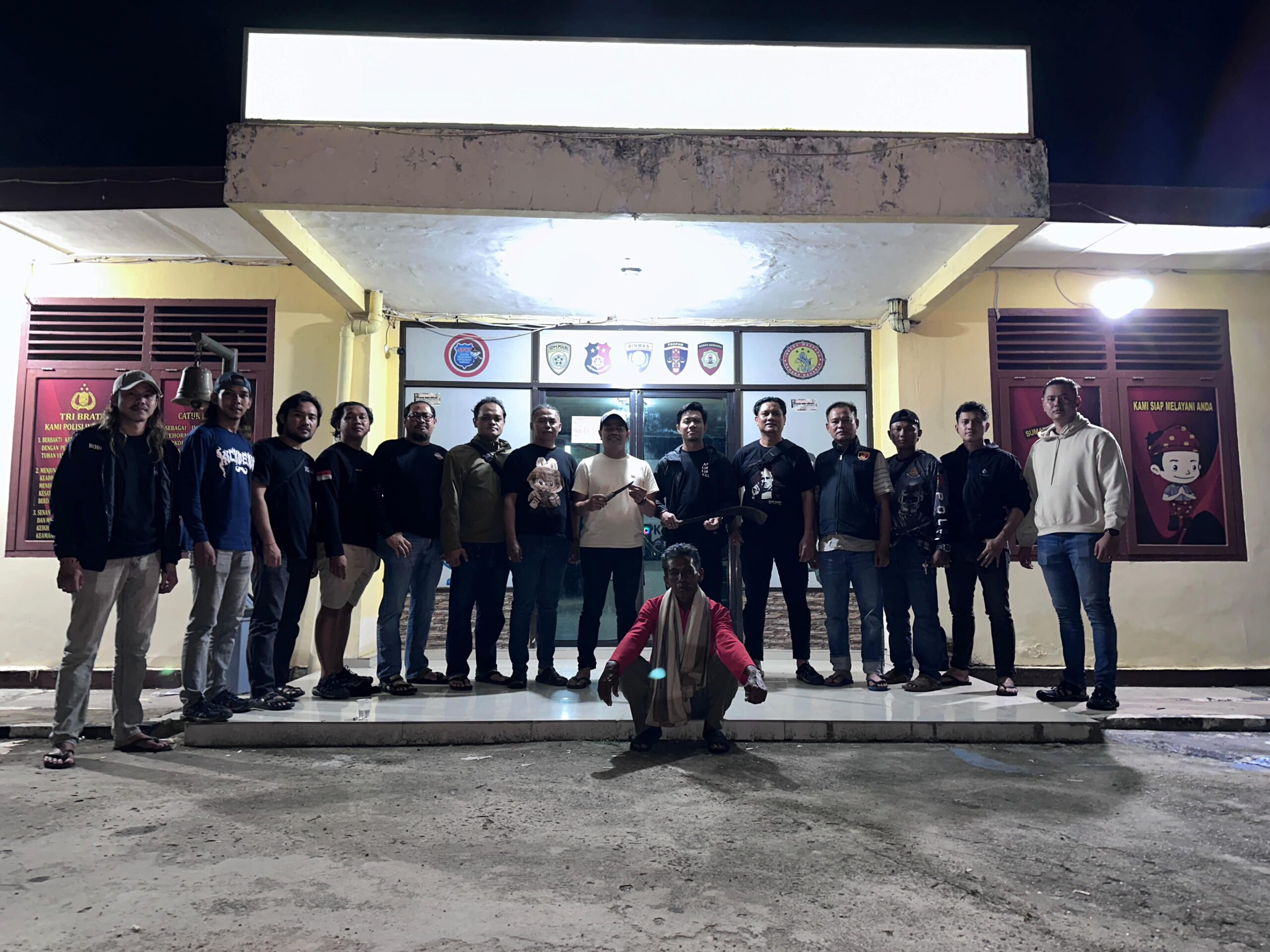 Tak sampai 24 jam, Pelaku Y (59) ditangkap Tim Polres OKI, Rabu (17/6/26). Fhoto: Istimewa