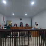 Sidang lanjutan gugatan dua mantan Wartawan Sumeks, Zulhanan dan Edward Desmamora terhadap Harian Pagi Sumeks di Pengadilan Hubungan Industrial (PHI), Rabu (17/6/26). Fhoto: Istimewa