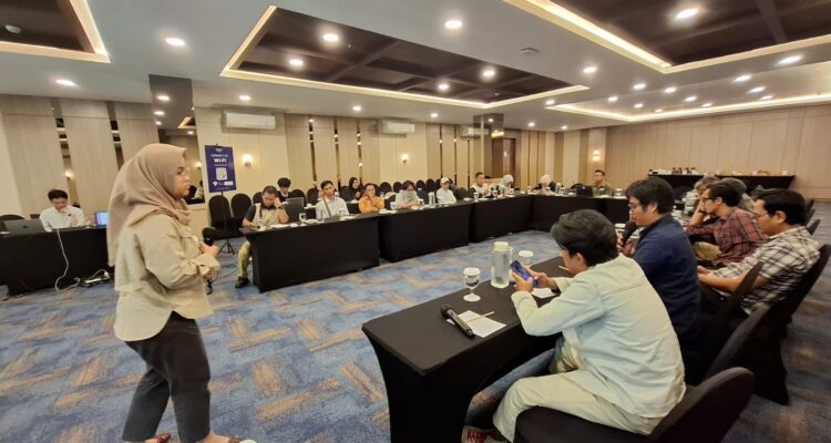 Puluhan Jurnalis Sumsel Ikuti Lokakarya Transisi Energi, Bahas Masa Depan Daerah Penghasil Batu Bara, Kamis (18/6/26). Fhoto: Istimewa