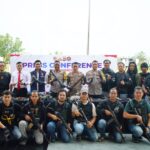 Kapolres OKI, AKBP Eko Rubiyanto, S.H., S.I.K., M.H., didampingi PJU Polres OKI dan Tim Pidum Satreskrim Polres OKI, saat menggelar konferensi pers, Senin (22/6/26). Fhoto: Istimewa