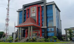 Gedung Presisi Mapolda Sumsel. Fhoto: Suherman