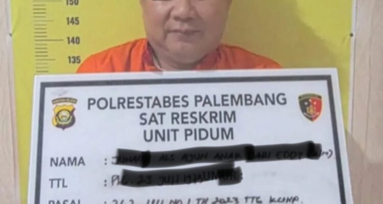 Junaidi Alias Ajun, Resmi Ditetapkan Jadi Tersangka Penganiayaan, Sabtu (6/6/26). Fhoto: Istimewa