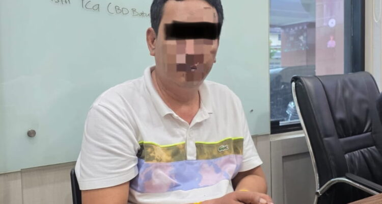 Bandar narkoba berinisial TG, yang berhasil ditangkap di persembunyiannya di Yogjakarta. Fhoto: Istimewa
