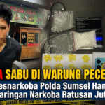 Aroma Sabu di Warung Pecel Lele: Ditresnarkoba Polda Sumsel Hantam Jaringan Narkoba Ratusan Juta.
