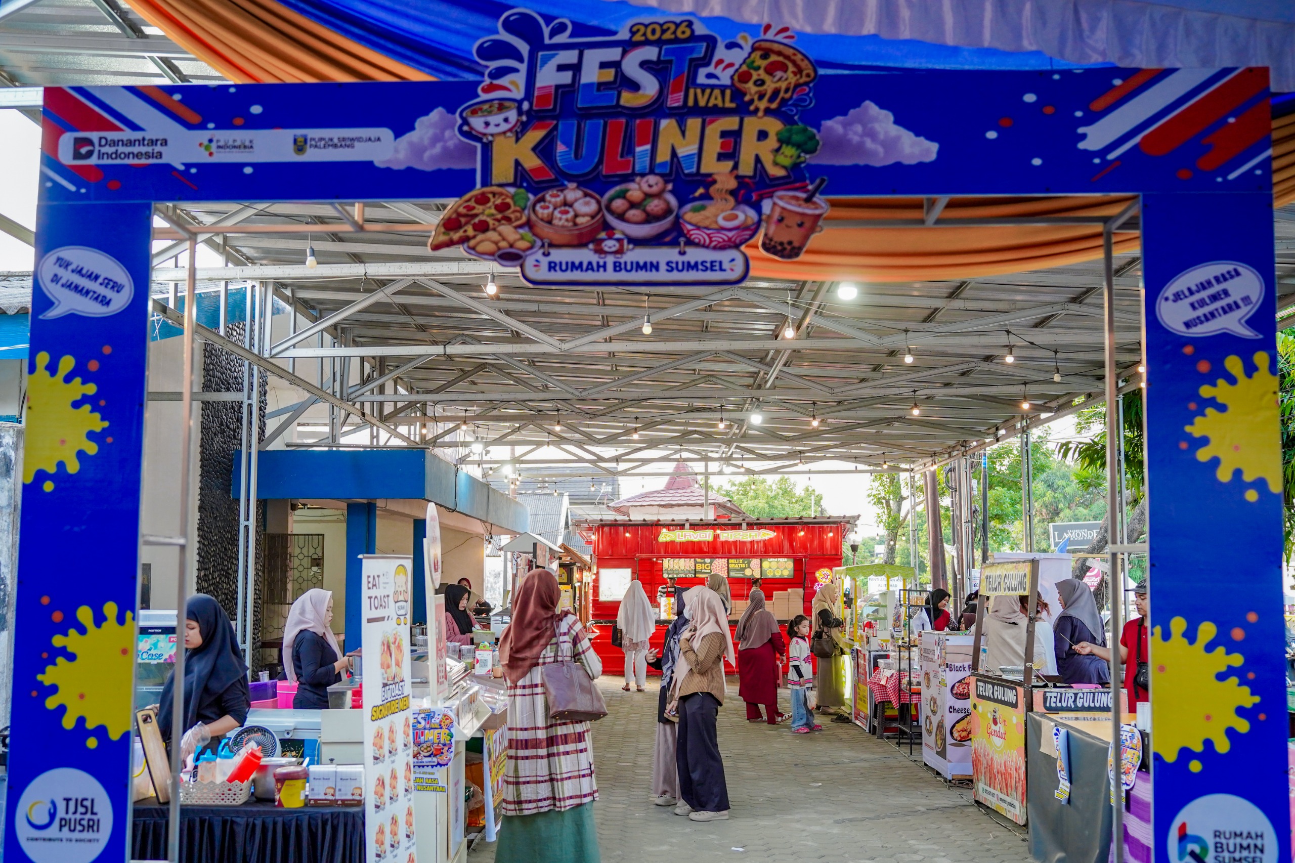 Ayo Serbu! Pusri Gelar Festival Kuliner Rumah BUMN 2026: Banyak Jajanan Lezat
