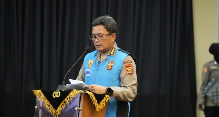 Karo SDM Polda Sumsel, Kombes Pol Sudrajat Hariwibowo SIK MSi memimpin langsung Sidang Akhir Penerimaan Polri 2026, Jum'at (3/7/26. Fhoto: Istimewa