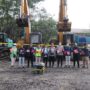 Alat Berat dan Truk Pengangkut Batu Bara yang berhasil diamankan Polres Muara Enim. Fhoto: Istimewa